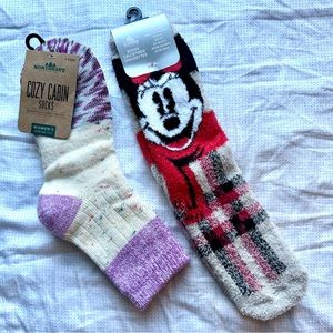2 Pairs Cozy Socks